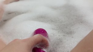 Playing in the bath