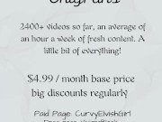 Huge thrusting knot dildo -knotted cock 1/16