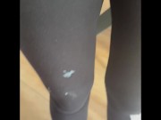 I keep sucking him with cum on his face to make him cum twice 7/16