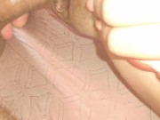 Blue dress and 35 years skinny milf 15/16