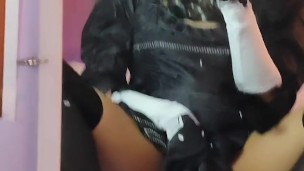 Yorha - 2B from Nier Autómata Cosplay Masturbation