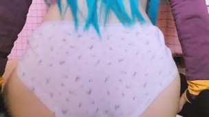 Reading hentai part 2 with my pink vibrator have fun with me!