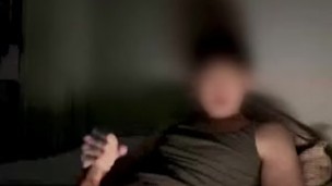 Hot Asian Moan & Cum on Abs