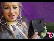 Double Ended Metal Dildo Fucking with Anuskatzz 5/16