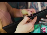 Double Ended Metal Dildo Fucking with Anuskatzz 6/16