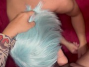 Teen twink first time strap on 1/16