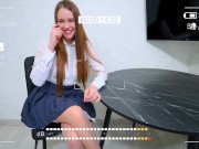 Первый раз, когда студентка-подросток получила камшот на лицо. Диалоги и Бэкстейдж 15/16