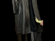 Vacuuming Girlfriend's Italian Leather Jacket and Wetsuit with Vintage Electrolux Vacuum Cleaner 6/16