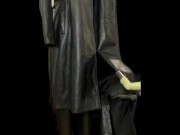 Vacuuming Girlfriend's Italian Leather Jacket and Wetsuit with Vintage Electrolux Vacuum Cleaner 7/16