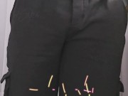 SQUINTING in an AIRPLANE Toilet for the 1st Time - Mile High MASTURBATION 1/16