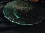 Dirty smelly foot dust while I'm removing my calluses from my big long soles 11/16