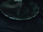 Dirty smelly foot dust while I'm removing my calluses from my big long soles 5/16