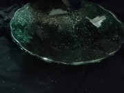 Dirty smelly foot dust while I'm removing my calluses from my big long soles 6/16