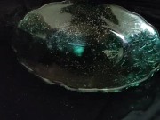 Dirty smelly foot dust while I'm removing my calluses from my big long soles 8/16