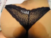 Colombian with a big ass fucked in doggy position by her boyfriend's friend. With my best friend's g