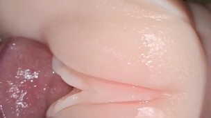 Probando vagina articifial