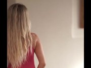 Step Mom Teases Roommate in Skims Dress 9/16