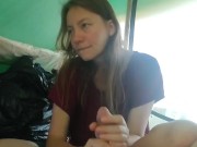 Inexperienced sucked for the first time in a tent 3/16