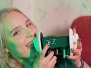 ASMR FOREST ELF | LICKING, MOUTH SOUNDS & TINGLES with Elsa (3Dio + Blue Yeti, 4K) 10/16