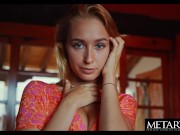 Cute freckled blonde rides her fingers to multiple orgasms 5/16