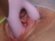 Fucking myself with a pink dildo 10/16