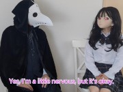 HENTAI Aibu。森。セクシーな衣装。自分の指でオナニー。 13/16