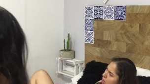 I ask my girlfriend to fuck me with her harness until I reach orgasm