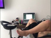 I ask my girlfriend to have sex in my living room