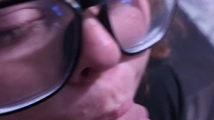 Fuckmeat swallows my cock