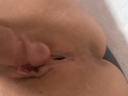 milf squirts on big dildo 1/16