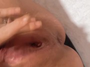 milf squirts on big dildo 15/16