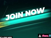 ANALTIME.XXX - Cute 18yo Babe Emma Rosie Takes A Big Cock Deep In Her Tight Ass 7/16