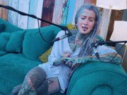 Tattoo Model Pornstar Anuskatzz talks about jelousy ASMR Youtube channel: ASMRkatz SFW inked hippie 11/16