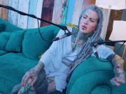Tattoo Model Pornstar Anuskatzz talks about jelousy ASMR Youtube channel: ASMRkatz SFW inked hippie 12/16