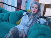 Tattoo Model Pornstar Anuskatzz talks about jelousy ASMR Youtube channel: ASMRkatz SFW inked hippie 15/16