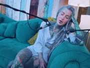 Tattoo Model Pornstar Anuskatzz talks about jelousy ASMR Youtube channel: ASMRkatz SFW inked hippie 16/16