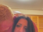 Plugged, spanked and cum shot on the face 7/16