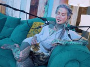 Tattoo Model Pornstar Anuskatzz talks about desire ASMR Youtube channel: ASMRkatz SFW inked hippie 12/16