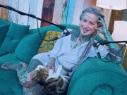 Tattoo Model Pornstar Anuskatzz talks about desire ASMR Youtube channel: ASMRkatz SFW inked hippie 15/16