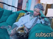 Tattoo Model Pornstar Anuskatzz talks about desire ASMR Youtube channel: ASMRkatz SFW inked hippie 16/16