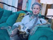 Tattoo Model Pornstar Anuskatzz talks about desire ASMR Youtube channel: ASMRkatz SFW inked hippie 7/16