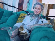 Tattoo Model Pornstar Anuskatzz talks about desire ASMR Youtube channel: ASMRkatz SFW inked hippie 8/16