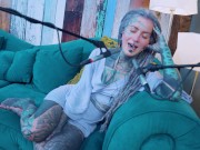 Tattoo Model Pornstar Anuskatzz talks about passion ASMR Youtube channel: ASMRkatz SFW inked hippie 11/16