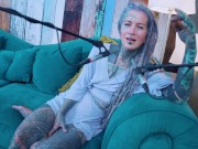 Tattoo Model Pornstar Anuskatzz talks about passion ASMR Youtube channel: ASMRkatz SFW inked hippie 12/16