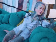 Tattoo Model Pornstar Anuskatzz talks about passion ASMR Youtube channel: ASMRkatz SFW inked hippie 13/16