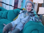 Tattoo Model Pornstar Anuskatzz talks about passion ASMR Youtube channel: ASMRkatz SFW inked hippie 16/16