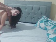 I fuck my girlfriend's pussy on all fours until I cum 15/16