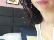 I fuck my hot girlfriend until I fill her pussy 7/16