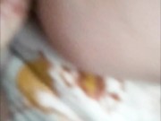 Fucking Roxy in her black knee high socks, and cumming on her belly 1/16