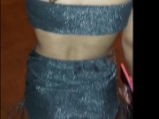 Pequena Typhany mostra sua buceta em público 1/16